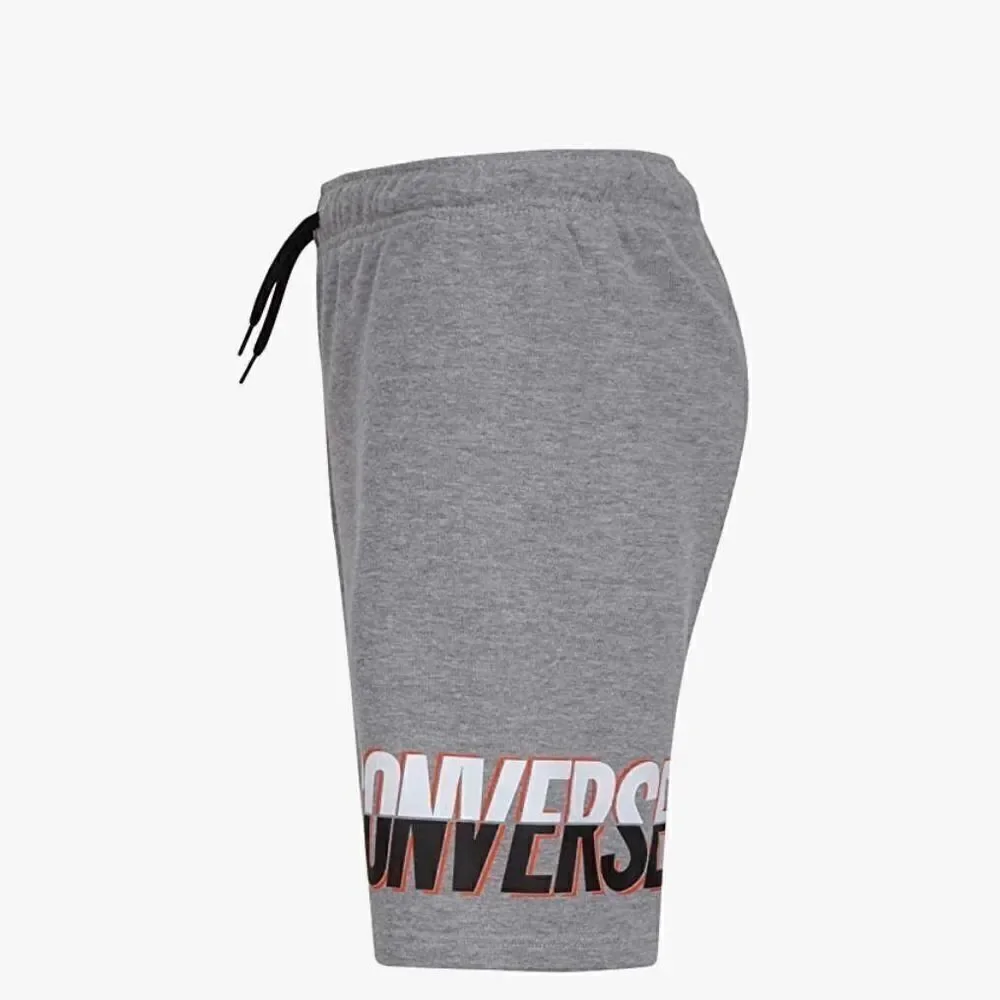 NWT CONVERSE Zipper Pocket  Grey Shorts Boys Size XL 13-15 yrs.